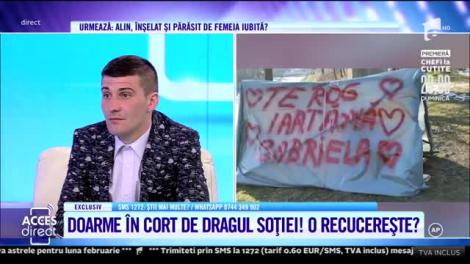 Sacrificiu suprem în numele iubirii! Un bărbat a ajuns să doarmă pe timp de iarnă în cort: Nu voi renunţa niciodată la ea!