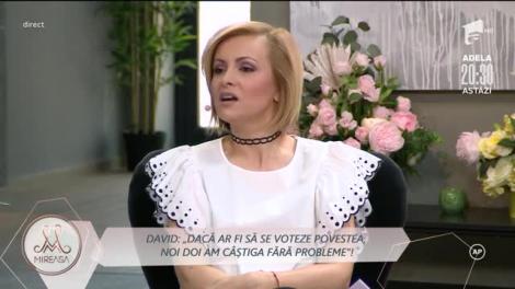 David, lista motivelor pentru care nunta nu este o opțiune. Despre mama lui: Egoistă. Este un exemplu prost!