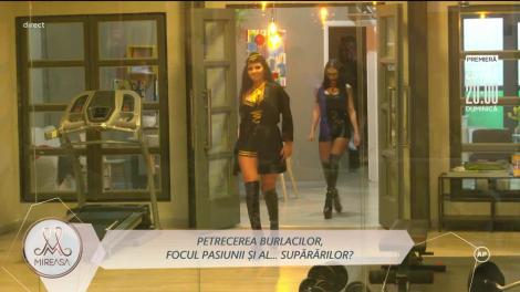 Criză de gelozie în timpul show-ului de striptease feminin. Mădălina, în lacrimi!