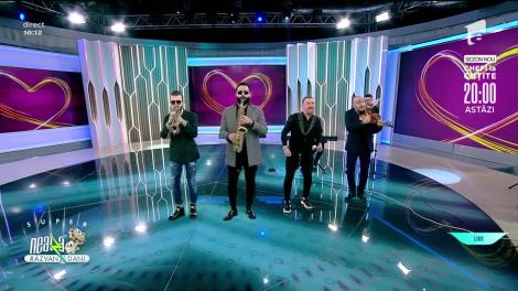 Mahala Rai Banda și Maria Cîrneci, colaj de muzică de petrecere la Neatza cu Răzvan și Dani