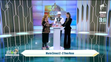 Provocare distractivă cu întrebări despre nuntă. Theo Rose vs. Maria Cîrneci