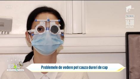 Bună dimineața, Sănătate! Problemele de vedere pot cauza dureri de cap