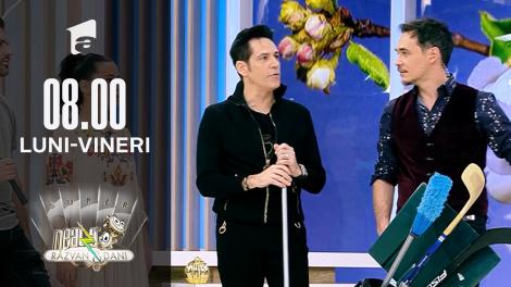 Ștefan Bănică joacă golf în platoul de la Neatza