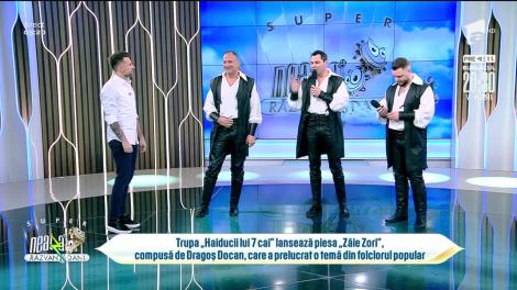 Haiducii lui 7 cai cântă piesa Zăie zori, la Neatza cu Răzvan și Dani