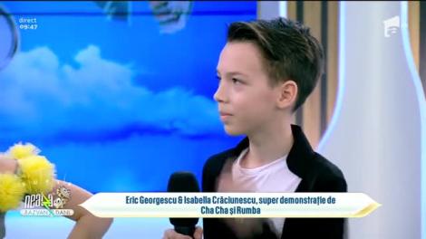 Eric Georgescu și Isabella Crăciunescu, super demonstrație de Cha Cha și Rumba