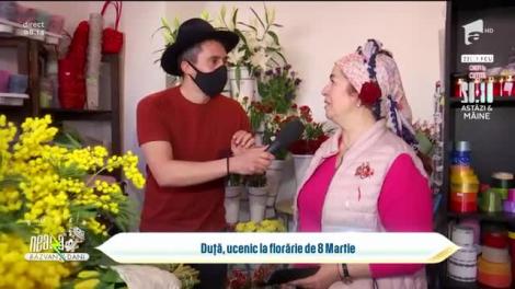 Marian Duță, ucenic de florarie de 8 Martie