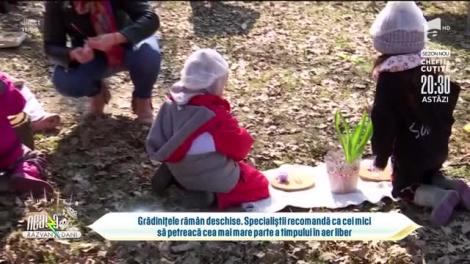 Grădinițele rămân deschise. Ce spun specialiștii