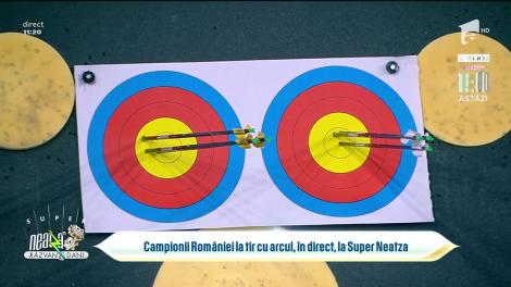 Campionii României la tir cu arcul, în direct, la Super Neatza