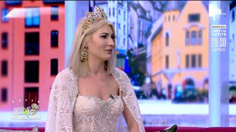 Ioana Andreea Dorohoi participă la concursul de Miss din Nigeria