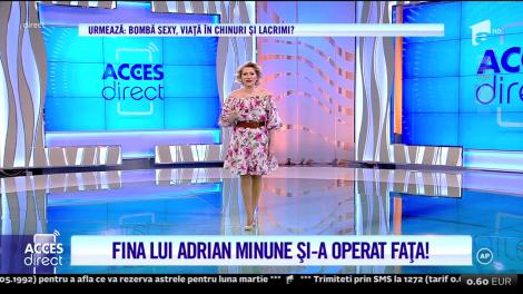 Fina lui Adrian Minune, supranumită împarăteasa muzicii de petrecere, şi-a deschis pentru prima dată uşa apartamentului de vis