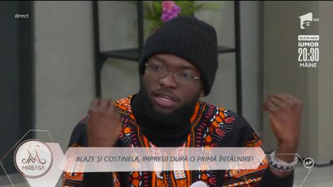 Blaze și Costinela, întâlnire pe nevăzute în casa Mireasa!