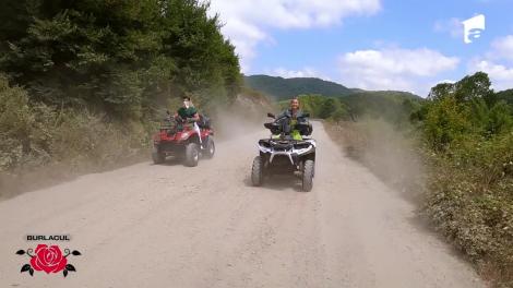 Vanessa si Alexandra, adrenalină pe patru roți alături de burlacul Andi