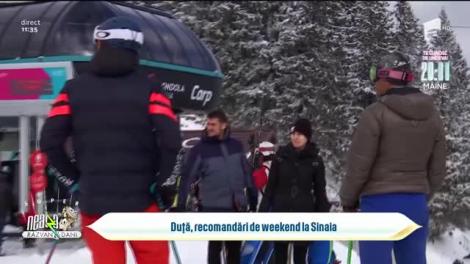 Marian Duță, recomandări de weekend de la Sinaia