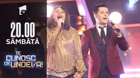 Liviu Vârciu și Andrei Ștefănescu se transformă în Stefan Banica & Oana Sarbu - "Ani de liceu", la Te cunosc de undeva!