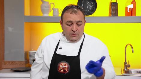 Niculae Cioban a gătit friptură de zebră la Chefi la cuțite