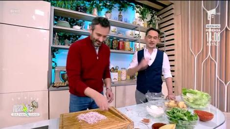 Pui în două sosuri, rețeta lui Chef Nicolai Tand