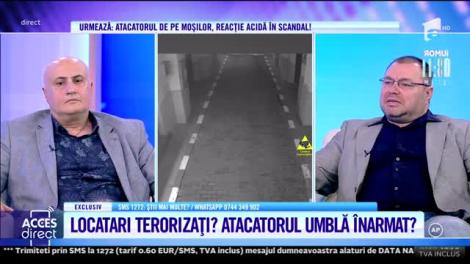 Un presupus agresor ar fi băgat spaima în locatarii unui bloc din București