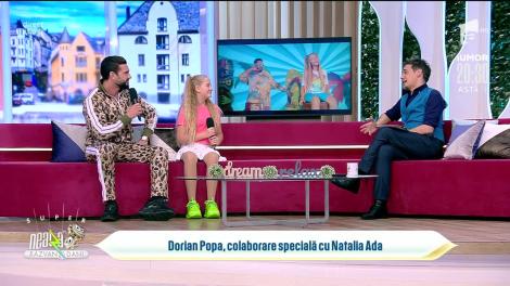 Dorian Popa, colaborare specială cu Natalia Ada: Îmi place să susțin copiii talentați