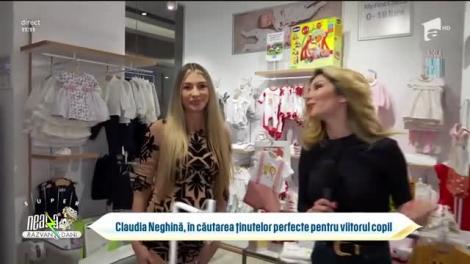 Claudia Neghină, în căutarea ținutelor perfecte pentru viitorul copil