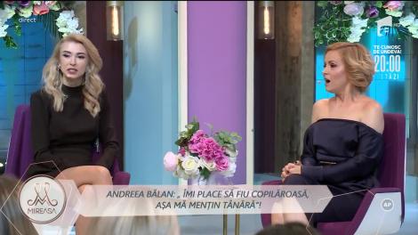 Andreea Bălan, dezvăluiri despre noua relație în gala Mireasa
