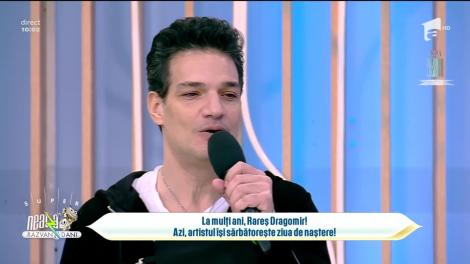 La mulți, Rareș Dragomir! Artistul își sărbătorește ziua de naștere