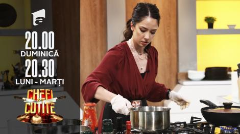 Actrița Tatiana Şelaru la Chefi la cuțite: "Am venit pentru bunica mea"