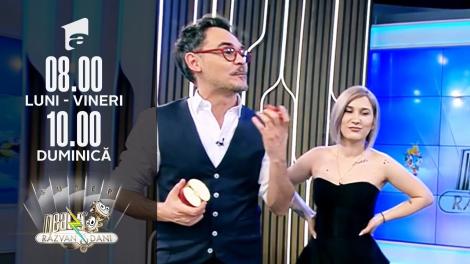 Jocul jumătăților, la Neatza cu Răzvan și Dani! Adda și Răzvan Simion sunt câștigătorii provocării