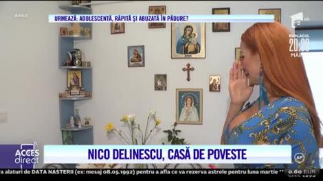 Nico Delinescu are o casă de poveste
