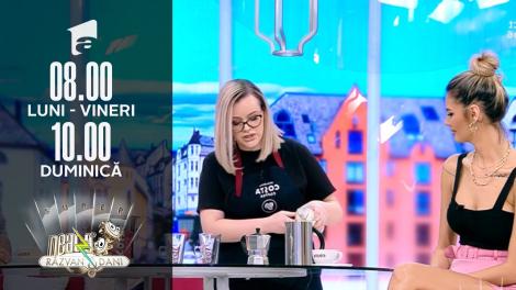 Cezara Carteș, campioană barista, rețeta unui latte perfect
