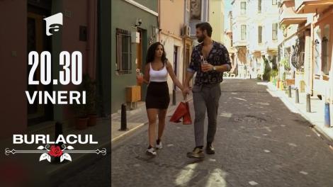 Burlacul Andi Constantin, sărut pasional cu Catrina