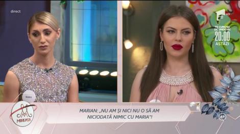 Maria, observații la adresa lui Marian: Începe să fie fără bun simț!