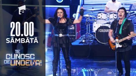 Adriana Trandafir și Romică Ţociu se transformă în Antonia și Cornel Ilie - "Pleacă", la Te cunosc de undeva!