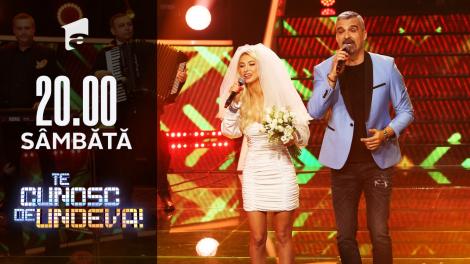 Andreea Bălan și Aurelian Temișan, super show la Te cunosc de undeva!