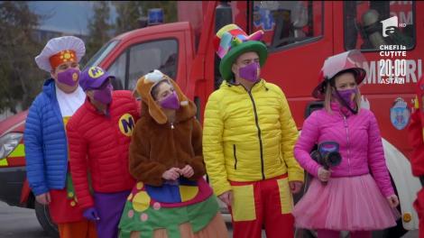 Fetița Zurli și prietenii ei vor să se facă pompieri: Unde e furtunul de apă?