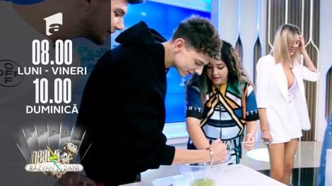 Provocare Neatza! Cine reușește să scoată strugurii din bol cu două bețișoare