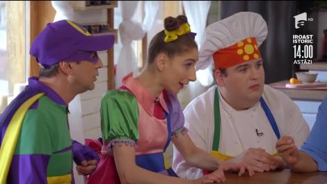 Fetița Zurli este certată de Tanti Prezentatoarea pentru că se poartă ca Tura Vura