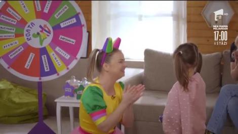 Sore și Erin, fetița sa, vizitează casa Zurli