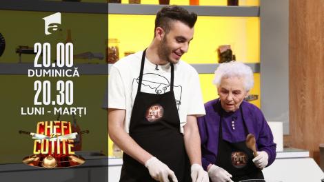 Rawi Srouji și vecina de 86 de ani virală pe TikTok, la Chefi la Cuție: Este prima oară în viața mea când gătesc pentru cineva