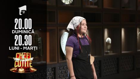 La doar 10 ani, Aylin Cozma vrea să le arate juraților abilitățile sale în bucătărie: Vreau să devin chef bucătar!