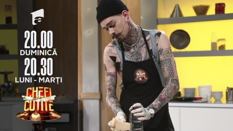 Cătălin Cornea, artist tatuator, vrea să le demonstreze prietenilor că este priceput și în bucătărie