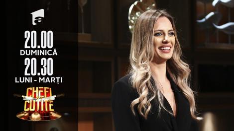 Antonia, fosta soție a lui Andrei Ștefănescu, la Chefi la cuțite