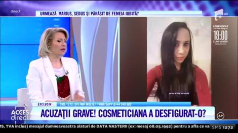 A vrut să devină mai frumoasă, însă s-a trezit desfigurată pe viaţă! Povestea tinerei care îşi acuză cosmeticiana că i-ar fi răpit frumuseţea