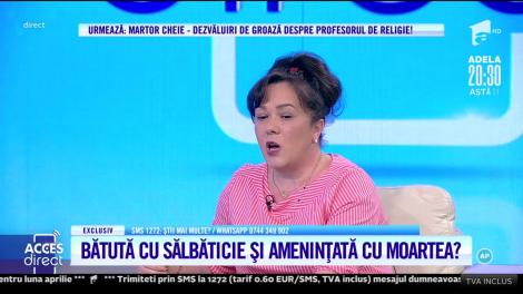 Drama femeii care se teme pentru viaţa ei: Eu şi părinţii mei suntem ameninţaţi de fostul soţ!