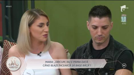 Gelozie întemeiată? Liviu este supărat pentru că Maria l-a pupat pe Blaze!