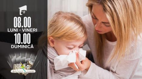 Virozele respiratorii la copii. Cum îi ajutăm pe cei mici să treacă mai ușor peste ele