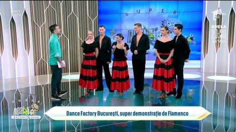 Dance Factory București, demonstrație de flamenco la Neatza