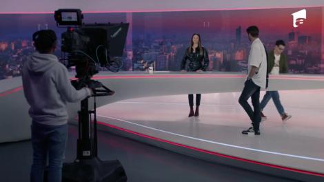 Adela, episodul 26. Andreea dă o probă de prezentatoare la televiziune, dar se face de rușine în fața tuturor!