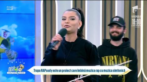 Trupa RAPsody, un proiect care îmbină muzica rap cu muzica simfonică
