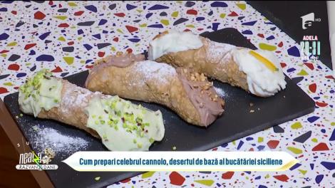 Cum prepari celebrul cannolo, desertul de bază al bucătăriei siciliene