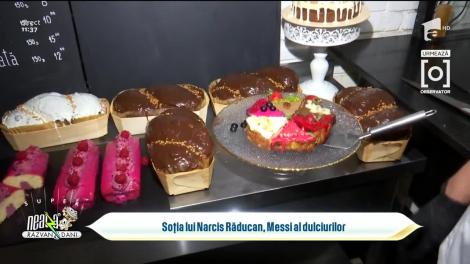 Soția lui Narcis Răducan, Messi al dulciurilor